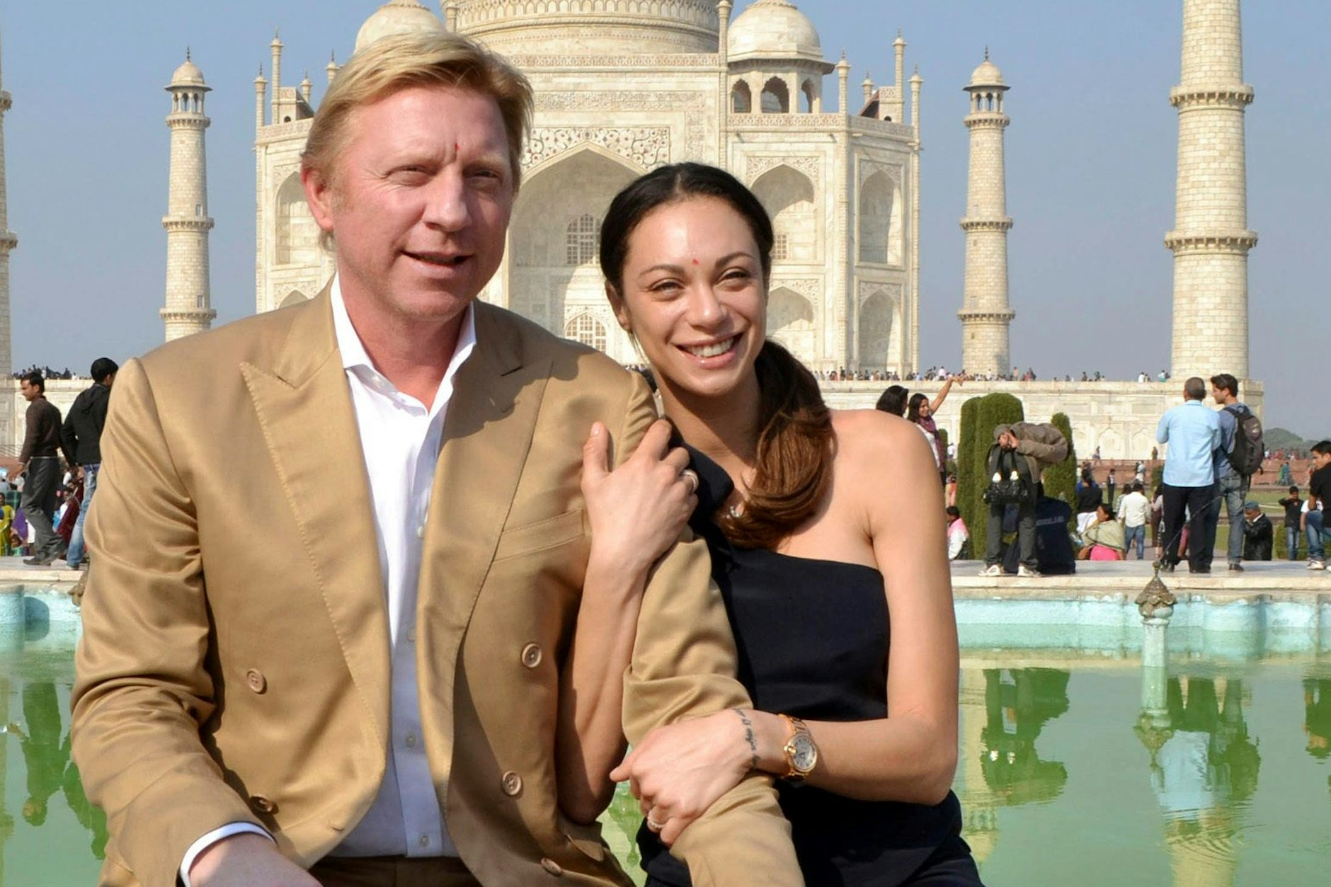 Boris Becker mit seiner Ex-Frau Lilly. Die spricht jetzt über seine ersten Tage im Gefängnis.