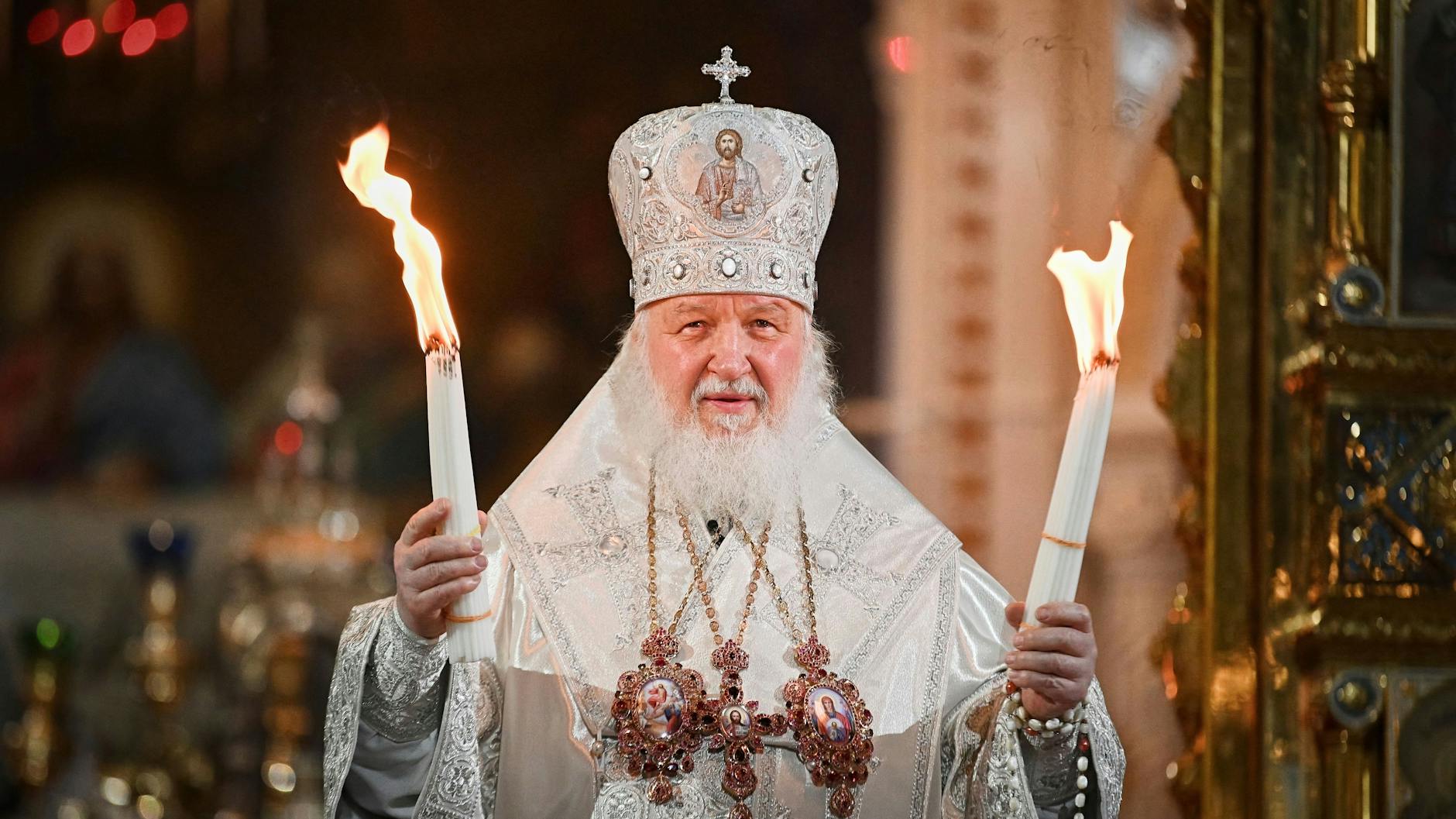 Das Oberhaupt der russisch-orthodoxen Kirche, Patriarch Kirill.
