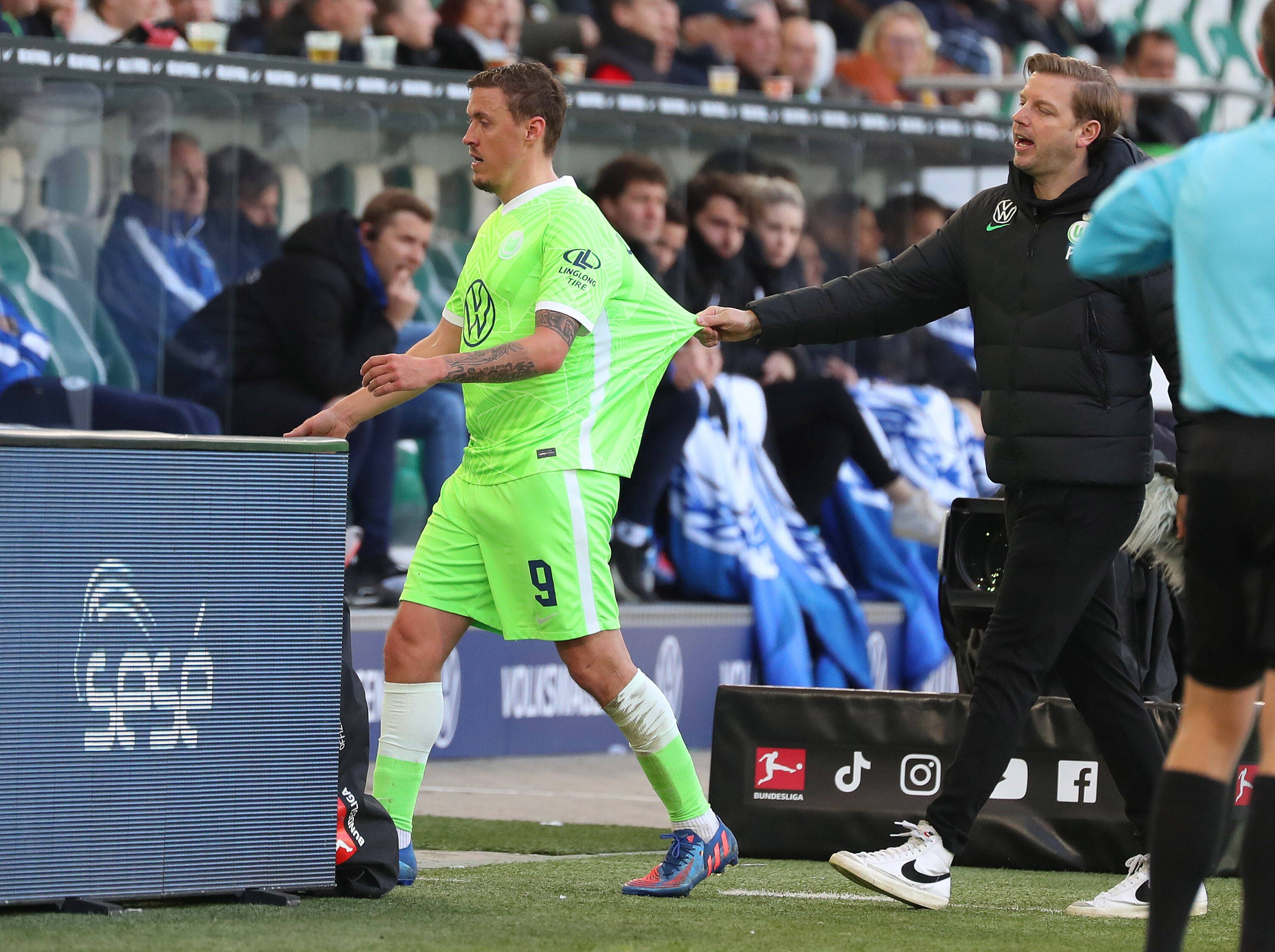 Image - Neuer Ärger für Max Kruse! Wolfsburgs Coach Florian Kohfeldt stutzt den Stürmer wegen Pöbeleien gegen Felix Magath zusammen