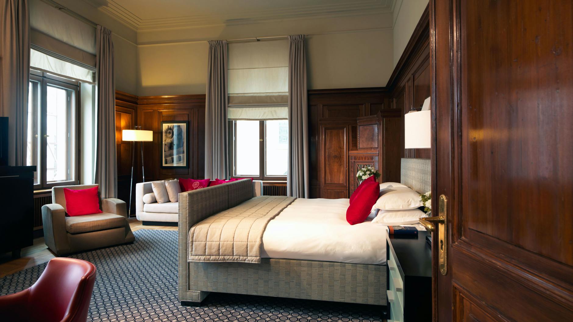 Und so sieht es jetzt aus: Aus dem Büro des Bankdirektors wurde die Gutmann-Suite.