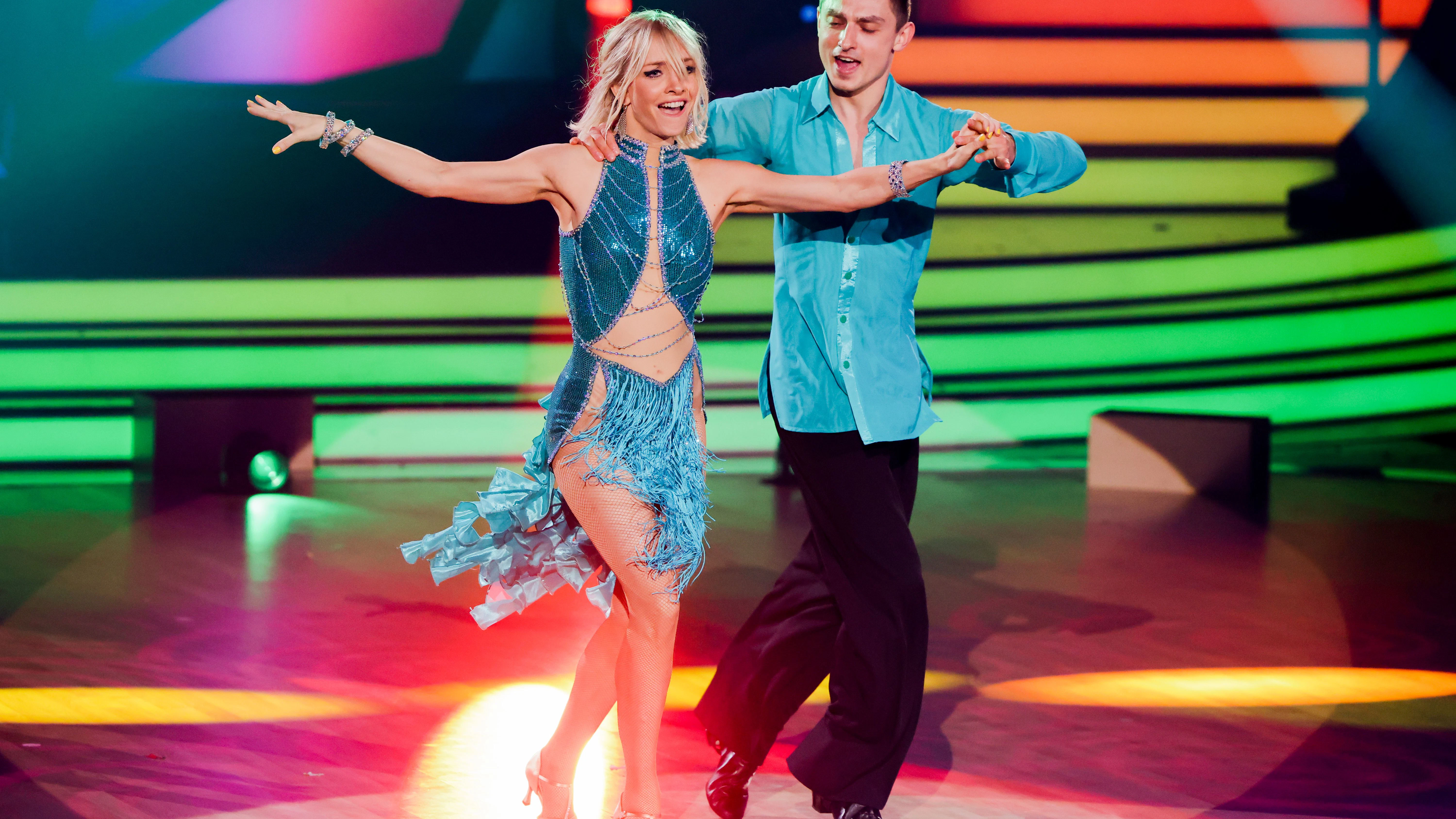 Janin Ullmann und Zsolt Sandor Cseke gehören bei „Let's Dance“ zu den Favoriten. Ihre perfekten Kostüme sind jede Woche Maßanfertigungen.