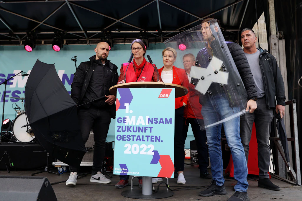 DGB-Chefin: Enteignungen bleiben Streitthema