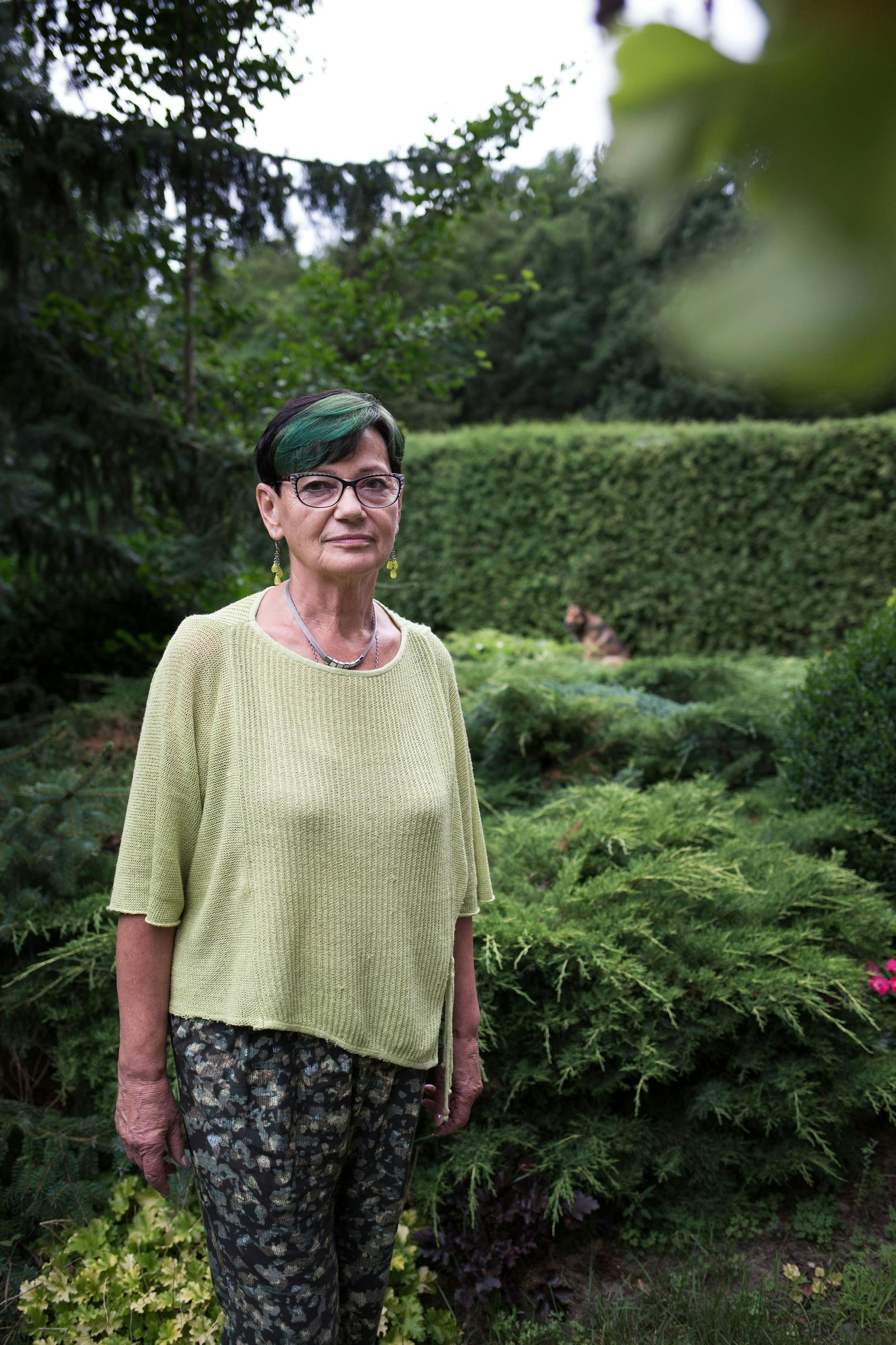 Kämpft gegen den Müll in Sarbia: Helena Jasińska Przychodniak