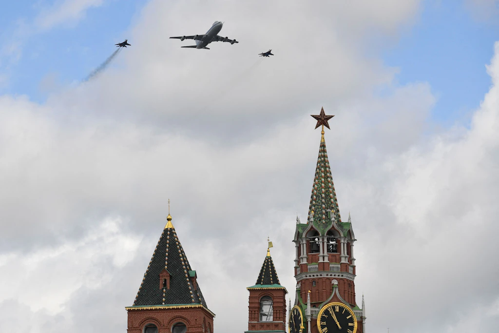 Putins „Weltuntergangsflugzeug“ über Moskau gesichtet