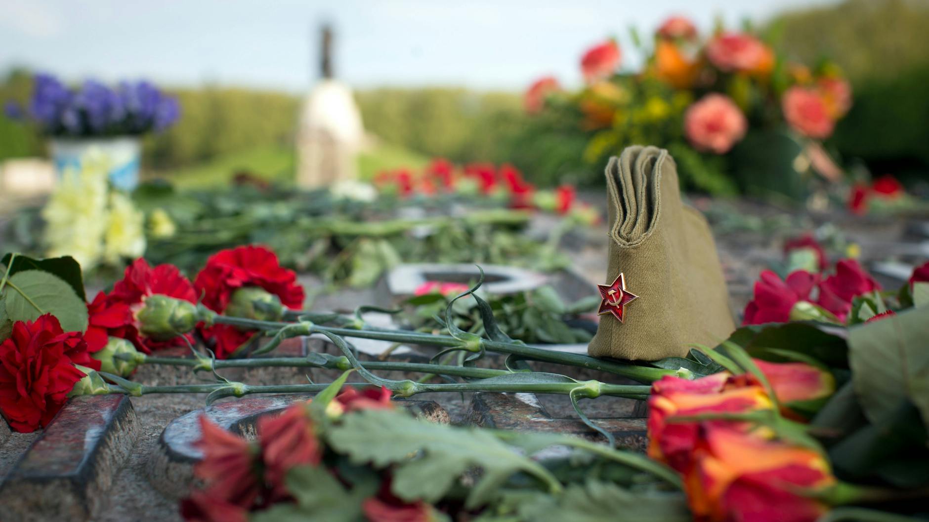 Der Uropa unseres Autors fiel 1943 als Sowjetsoldat. Der Enkel gedenkt in Berlin-Treptow. (Symbolbild)