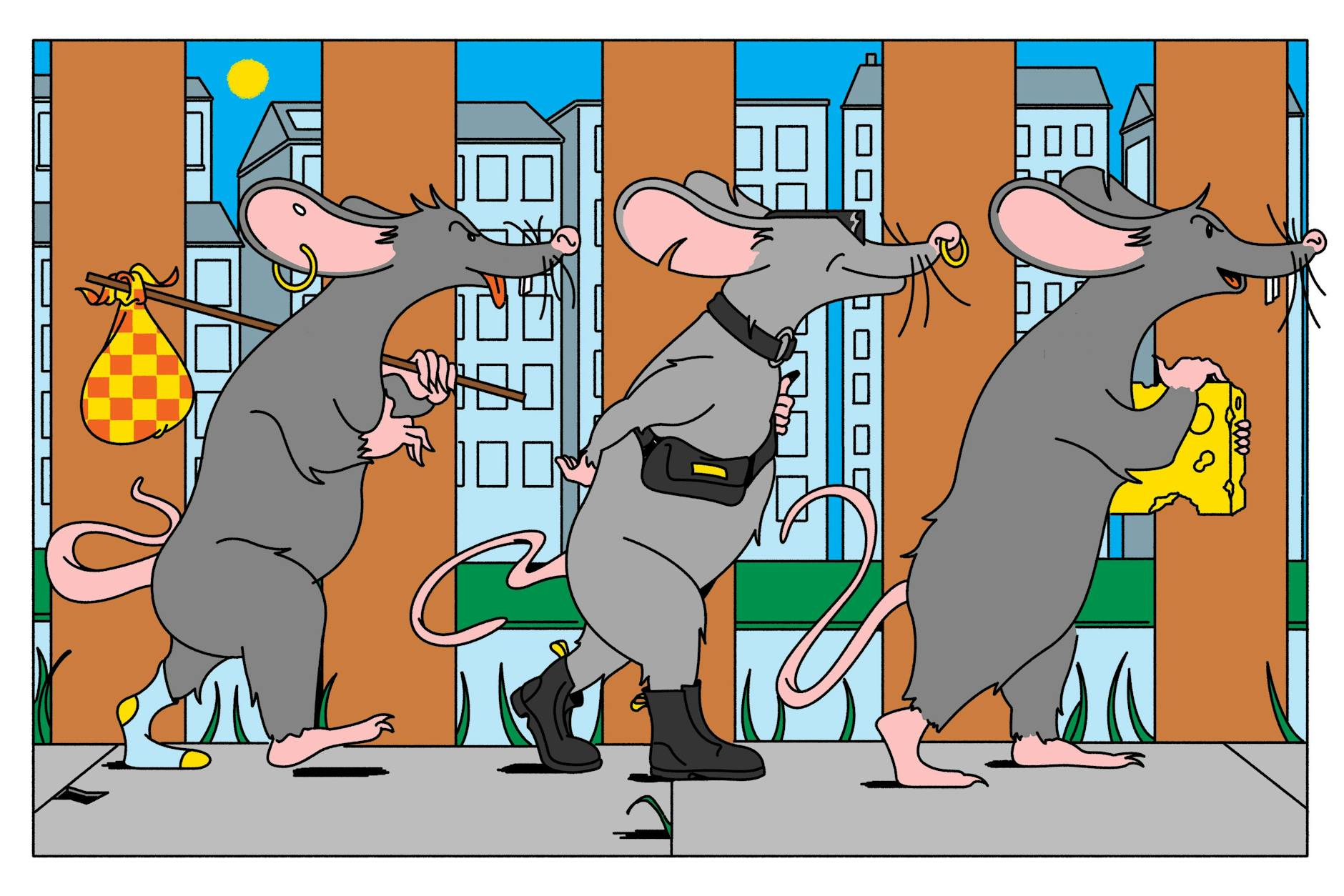 Ratten können pro Wurf bis zu 22 Junge bekommen, die nach drei Monaten geschlechtsreif sind.