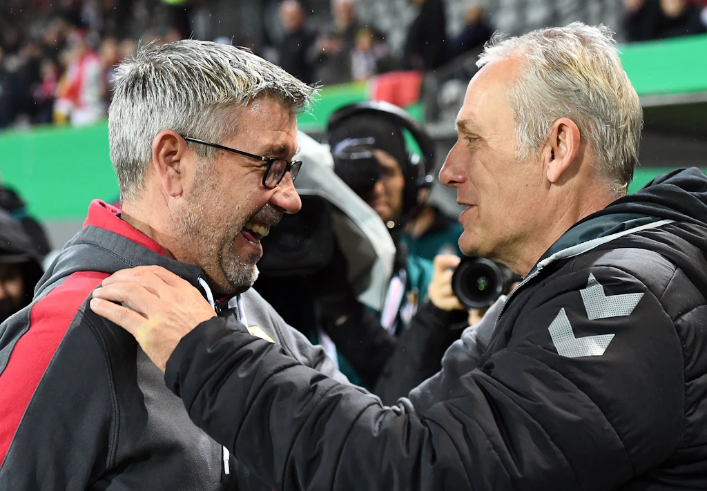 Gut für den 1. FC Union: Trainer Urs Fischer ist der Christian-Streich-Schreck
