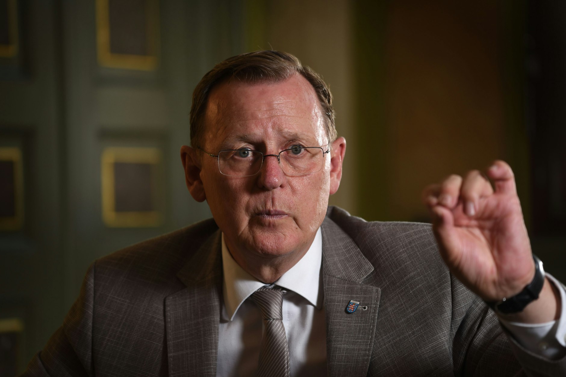 Ramelow fordert die Zahlungen für Gaslieferungen auf ein Treuhandkonto für die Ukraine einzuzahlen.