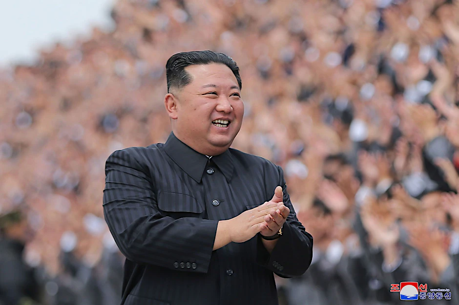 Machthaber Kim Jong Un vor wenigen Tagen in Nordkoreas Hauptstadt Pjöngjang.