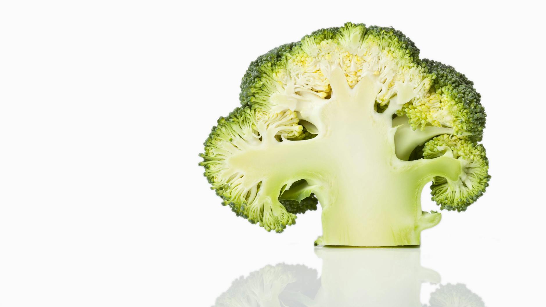Der Strunk des Brokkoli ist nicht nur genießbar, sondern auch verdammt gesund.