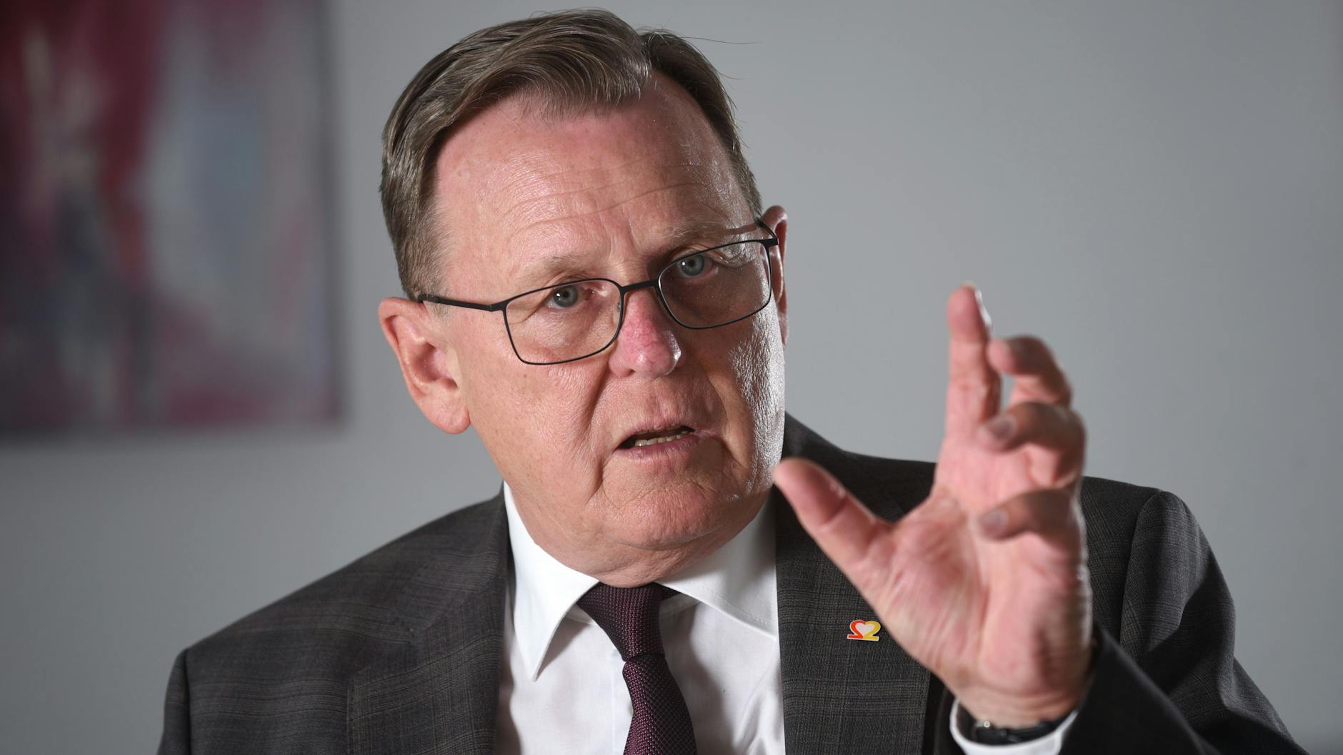 Bodo Ramelow (Linke) ist Ministerpräsident von Thüringen.