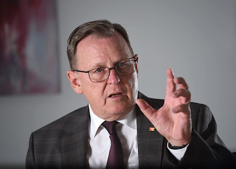 Bodo Ramelow (Linke) ist Ministerpräsident von Thüringen.