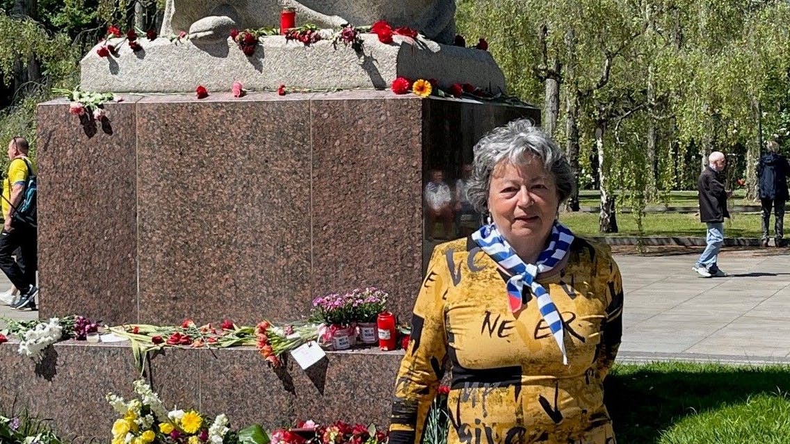 Ellen Händler am 8. Mai in Berlin