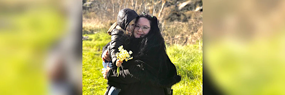 Valentina Schirru wurde von ihrer 4 Jahre alten Tochter gerettet.