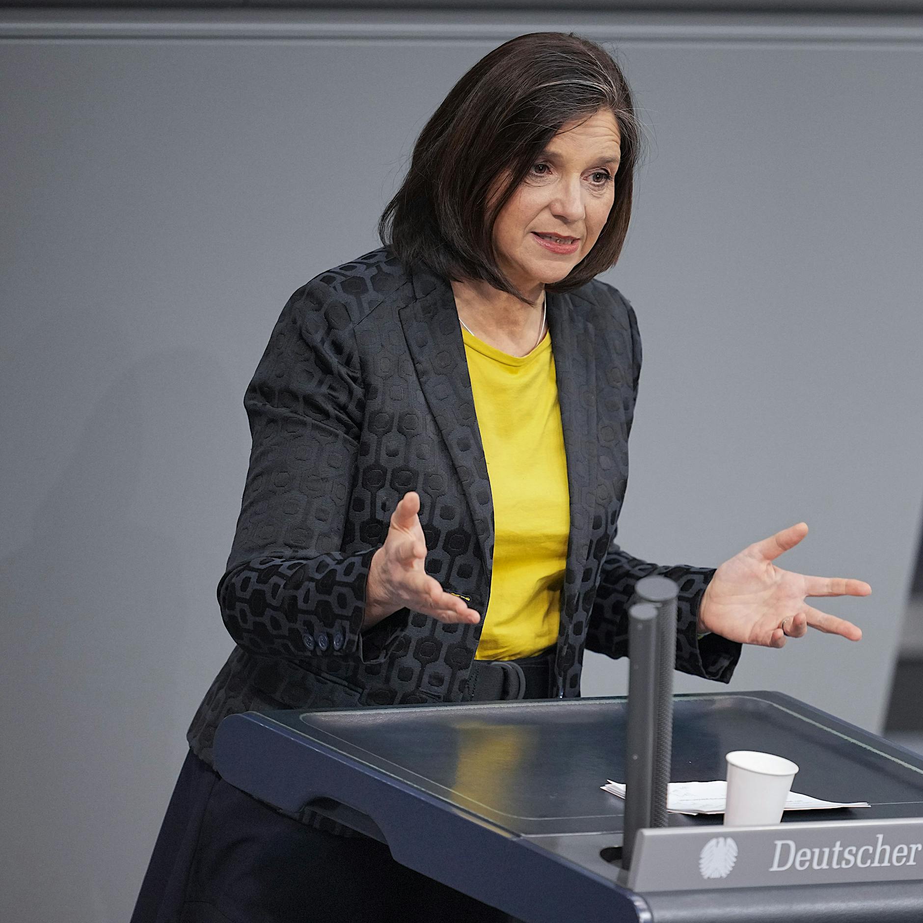 Göring-Eckardt zu Waffenlieferungen: „Für die Ukraine reicht das nicht“