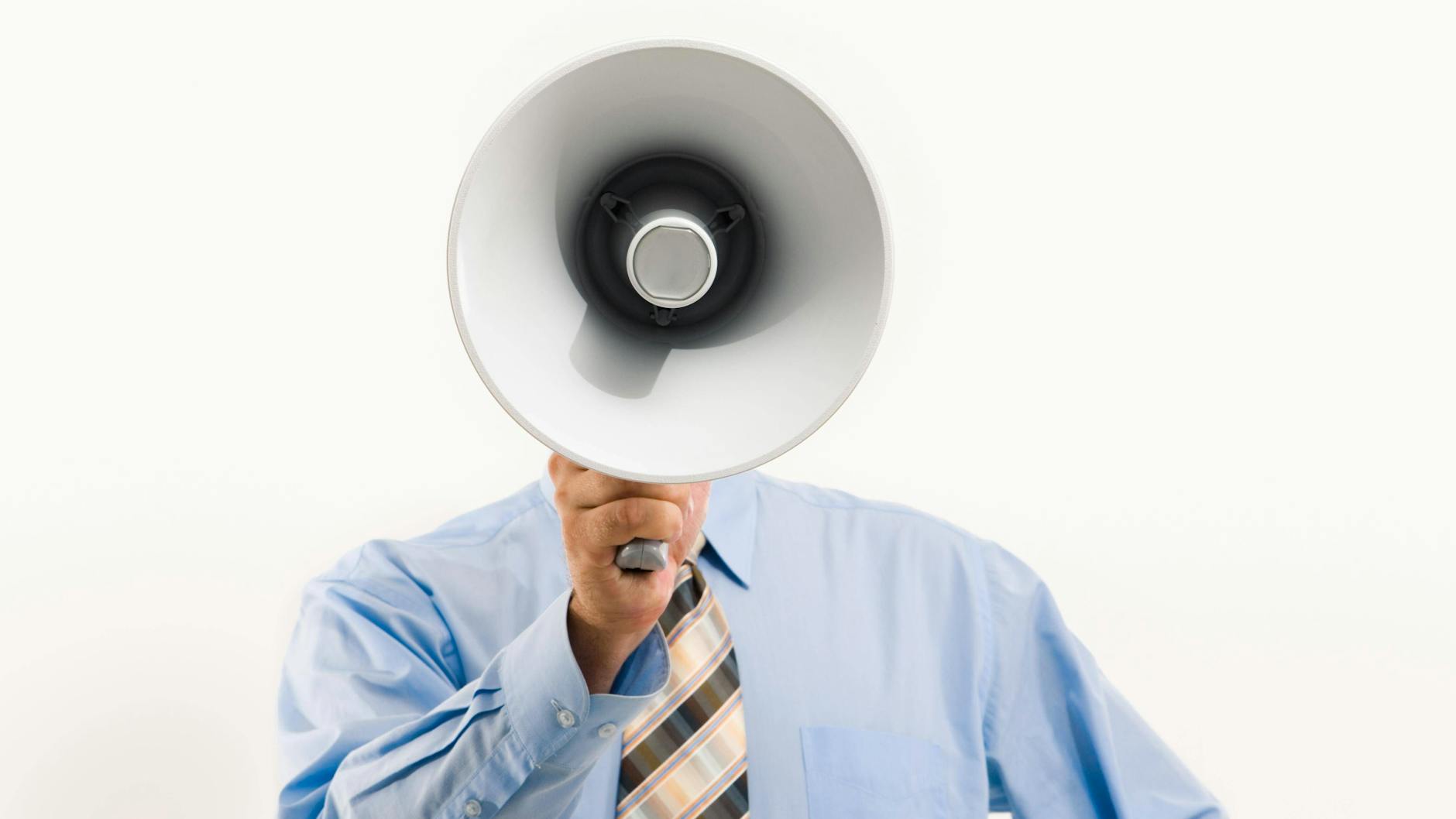 Wenn der Chef eine Ansage macht, ist man im ersten Moment oft sprachlos ...