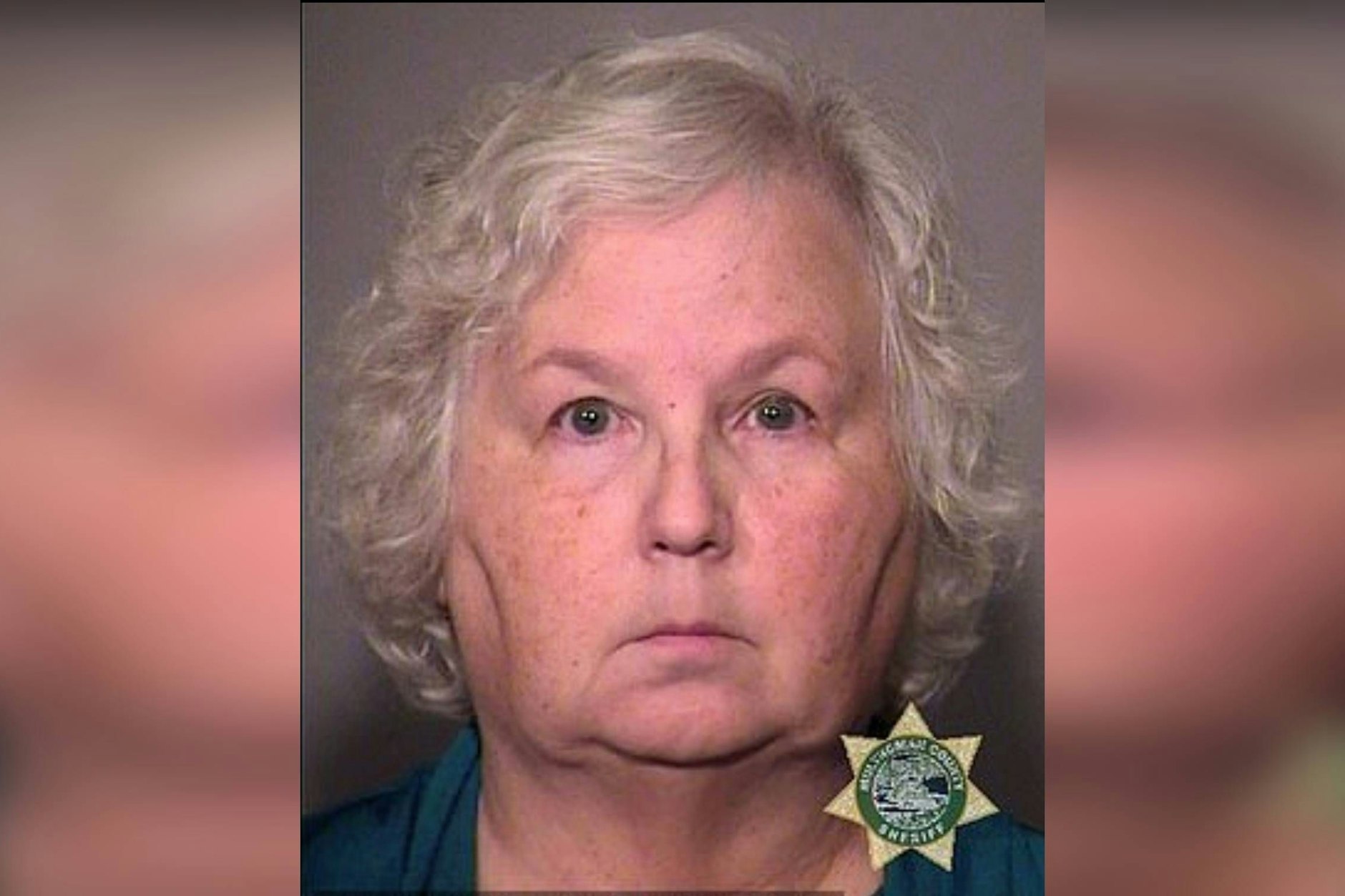 Nancy Brophy bei ihrer Verhaftung.