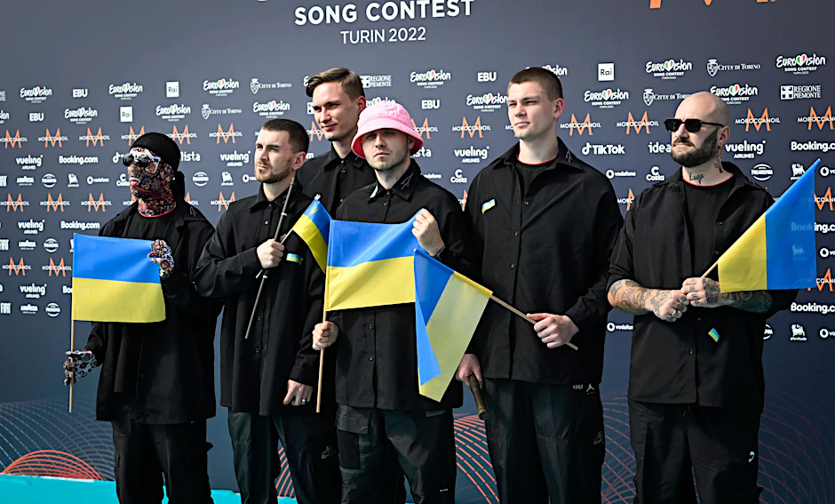 And the Winner is ...? Kalush Orchestra treten für ihr Heimatland Ukraine beim diesjährigen Eurovision Song Contest in Turin an.