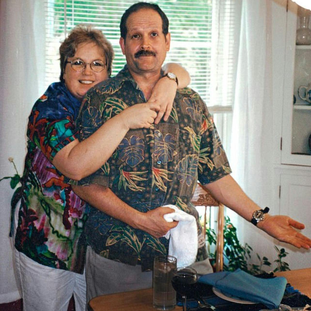 Ein Bild aus glücklichen Zeiten: Nancy und Crampton Brophy.