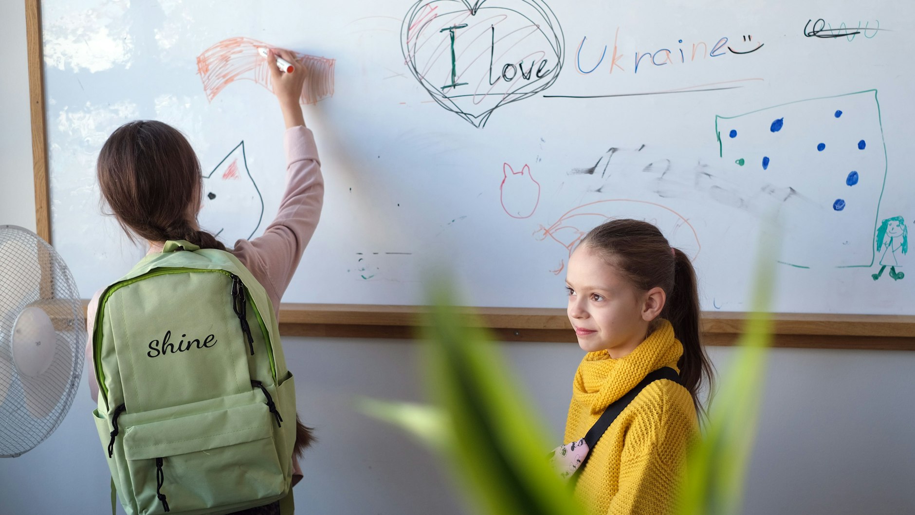 Schule für Geflüchtete in der Berliner Arche. Alternatives Schulkonzept für geflüchtete Kinder aus der Ukraine.