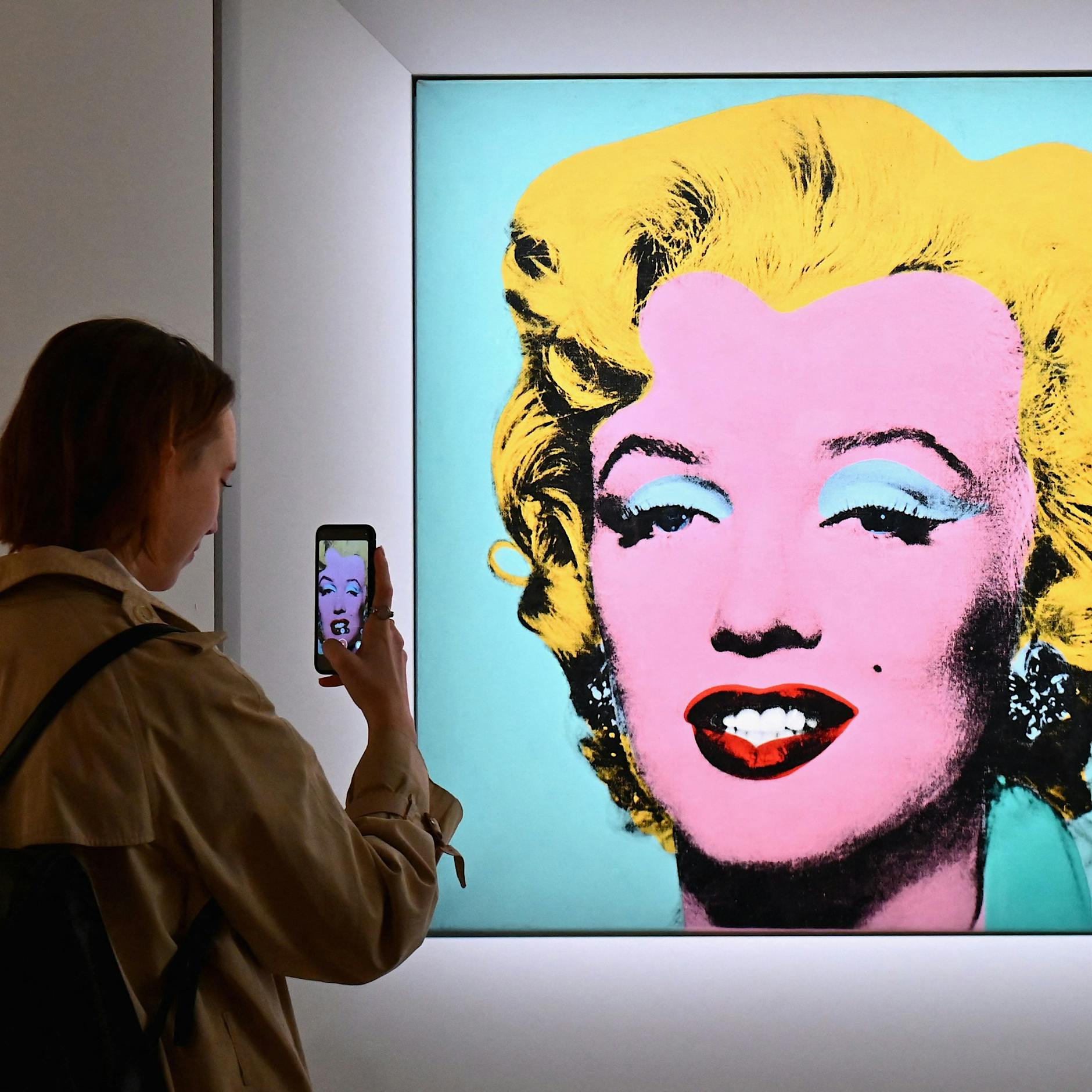 Dieses Marilyn-Monroe-Porträt von Andy Warhol erzielte bei seiner Versteigerung einen Wahnsinnspreis