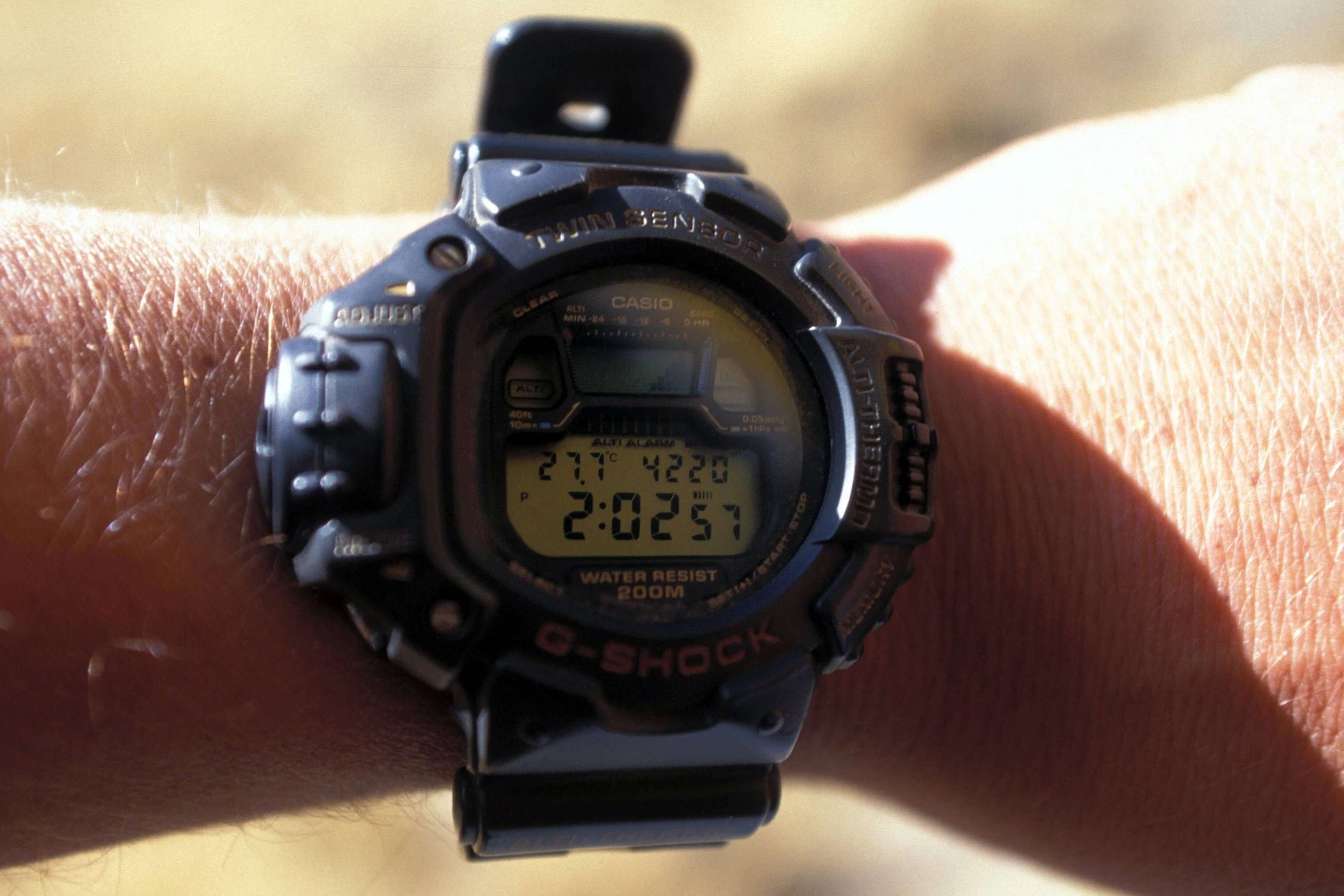Endlich 29 Zeitzonen auf einen Blick: G-Shock war eine archaische Vorform der Smartwatch.