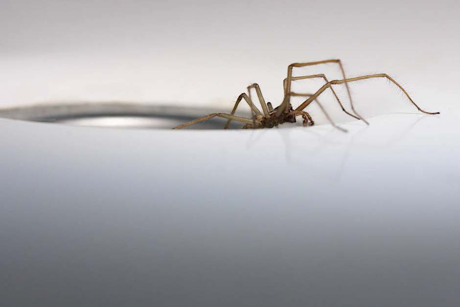 Die Große Hauswinkelspinne (Tegenaria gigantea Tegenaria atrica)