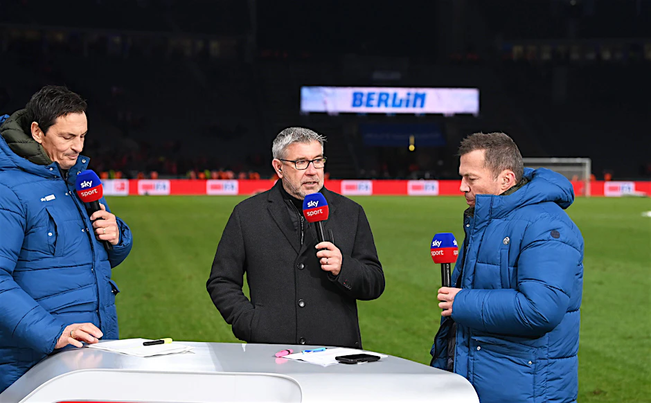 Selbst TV-Experten wie Lothar Matthäus (r.) haben es schwer, in ihrer Analyse das Phänomen 1. FC Union Berlin zu entschlüsseln.