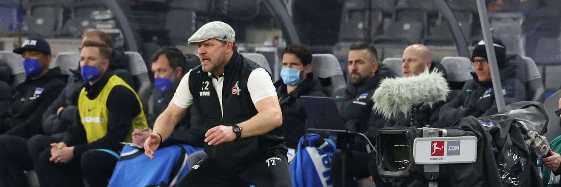 Steffen Baumgart kann mit einem Sieg mit dem 1. FC Köln beim VfB Stuttgart den 1. FC Union ärgern und vor allem Hertha BSC im Abstiegskampf helfen.