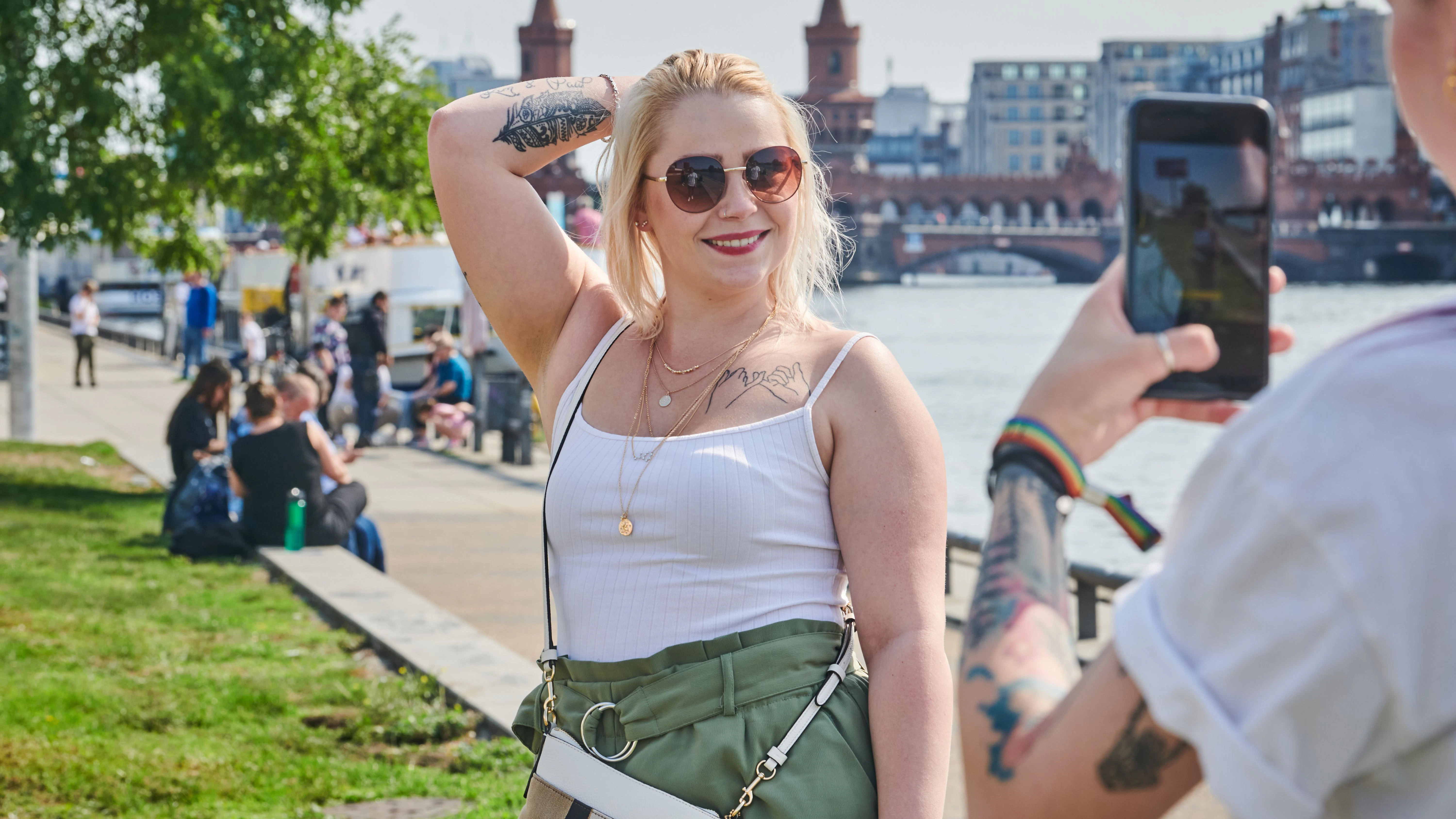 Der Sommer ist Berlin ist verfrüht eingezogen.