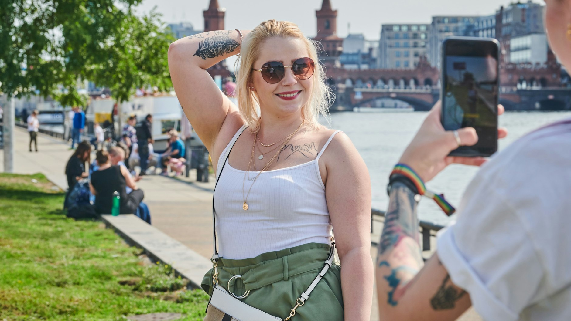 Der Sommer ist Berlin ist verfrüht eingezogen.