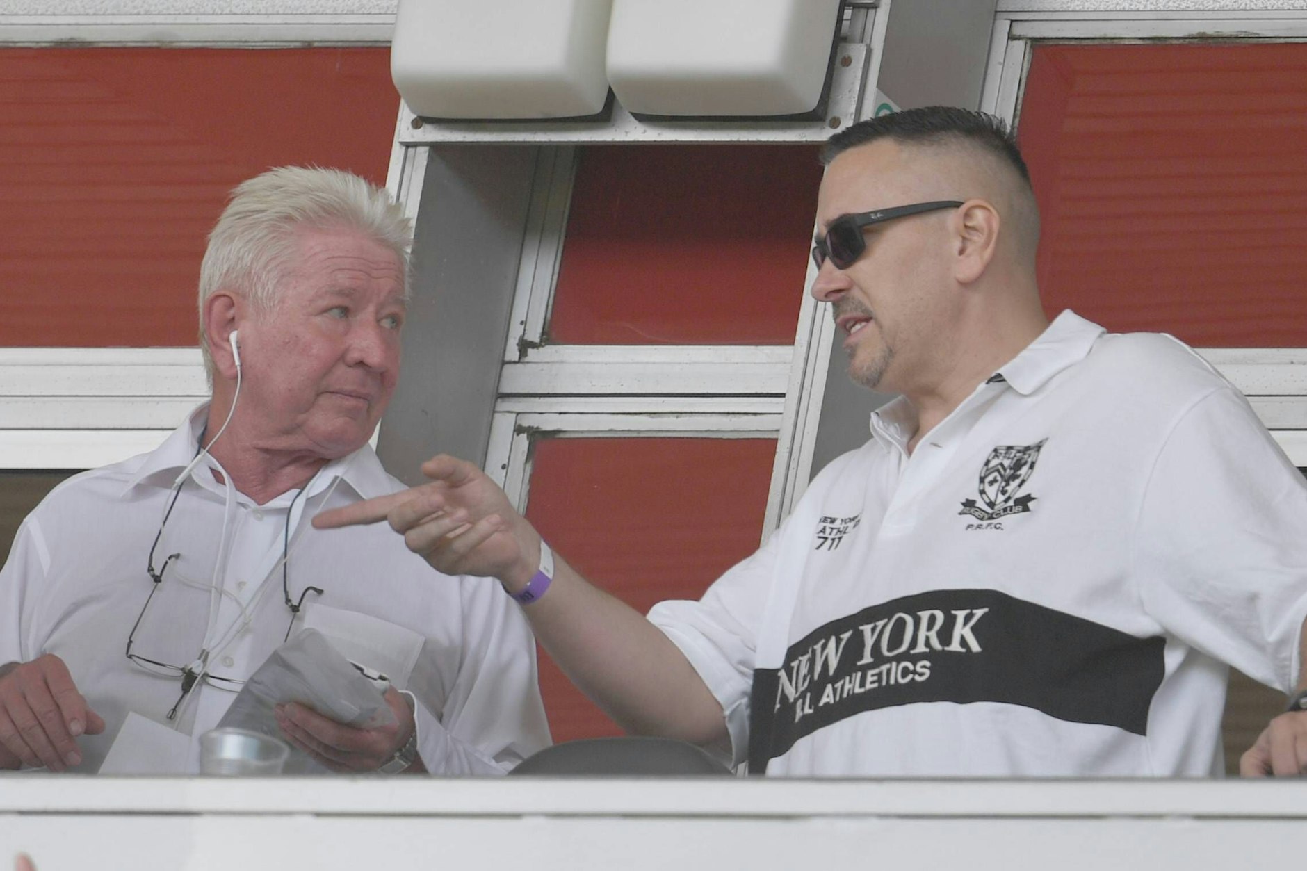 Die BFC-Bosse Norbert Uhlig (l.) und Peter Meyer haben derzeit alle Hände voll zu tun, um das Geld für die Bürgschaft beim DFB aufzutreiben.