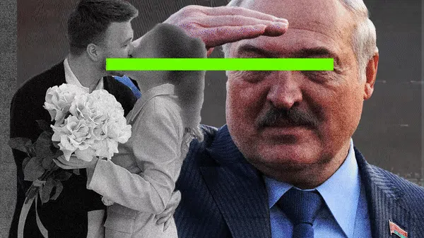 Ein Liebespaar im Schatten des Lukaschenko-Regimes