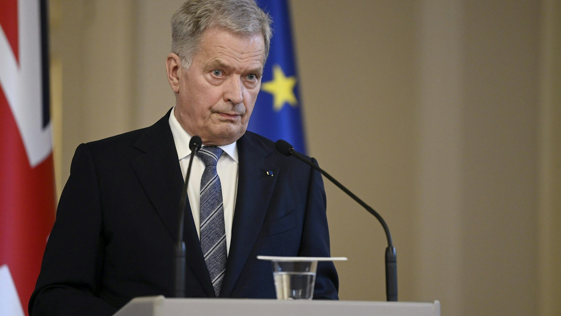 Finnlands Präsident Sauli Niinistö