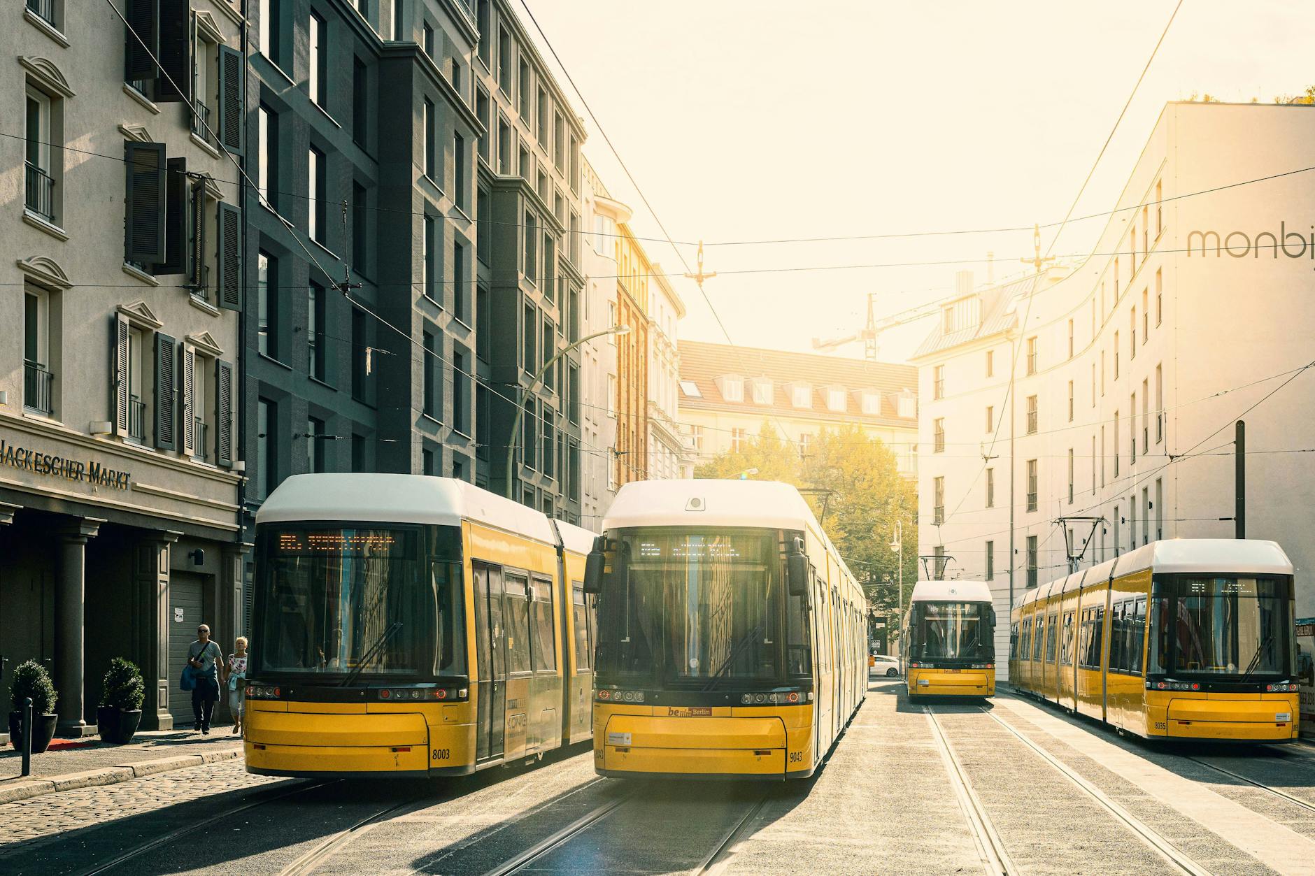 Der Senat plant, dass man auch Straßenbahnen in Berlin drei Monate umsonst fahren kann.