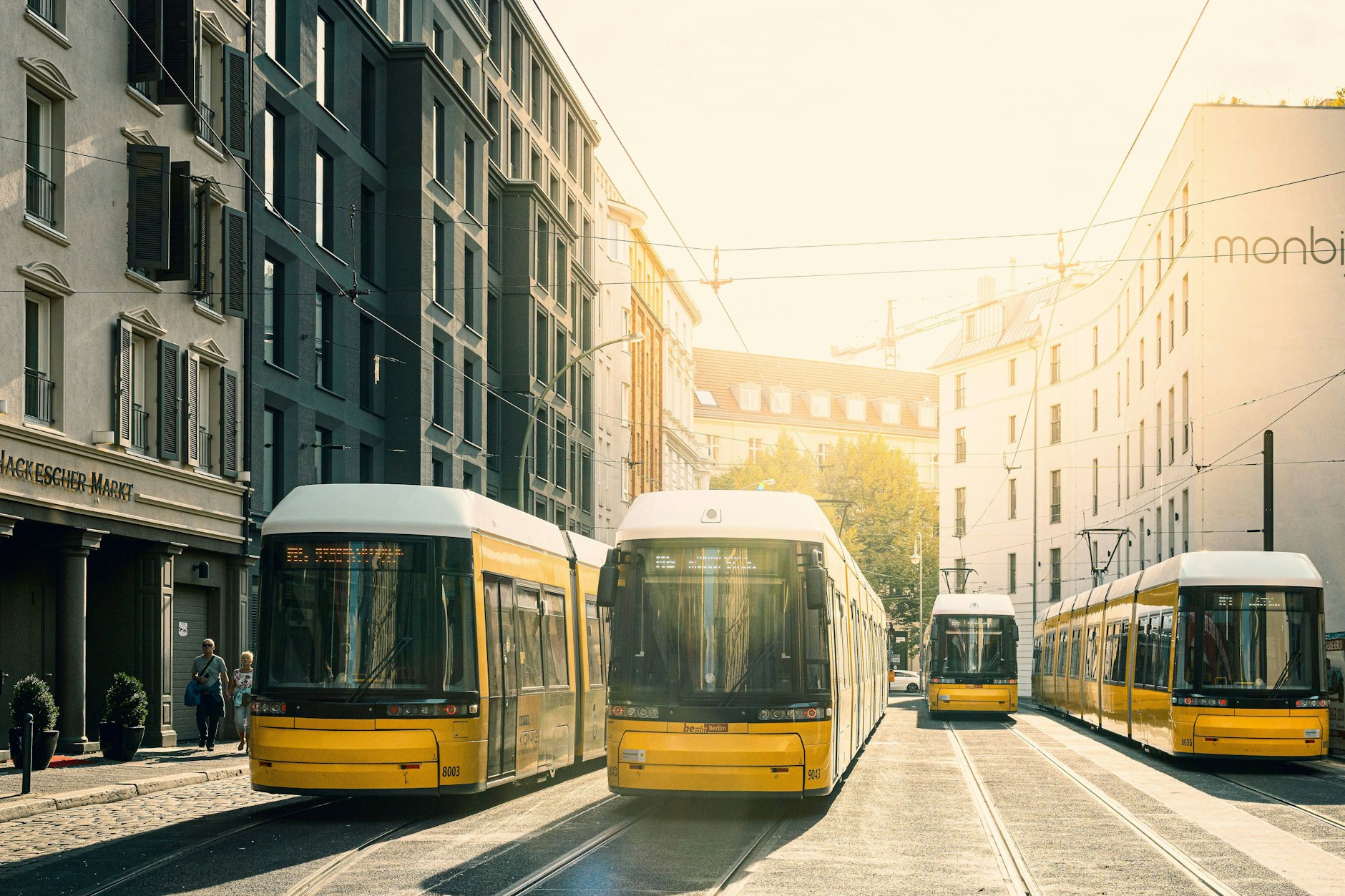 Der Senat plant, dass man auch Straßenbahnen in Berlin drei Monate umsonst fahren kann.