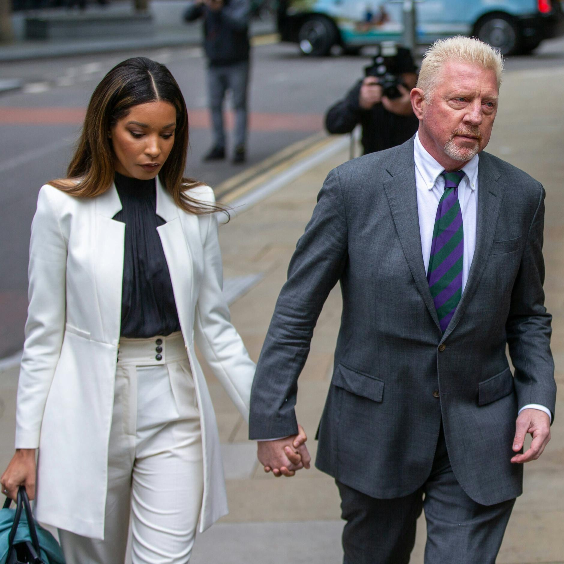 Boris Becker und seine aktuelle Freundin Lilian de Carvalho Monteiro.