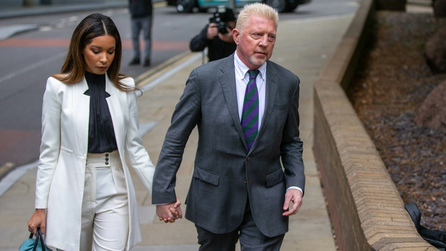 Boris Becker und seine aktuelle Freundin Lilian de Carvalho Monteiro.