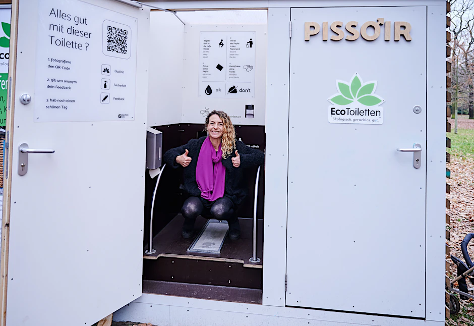 In der Hasenheide stand bereits ein Frauen-Pissoir als Pilotprojekt.