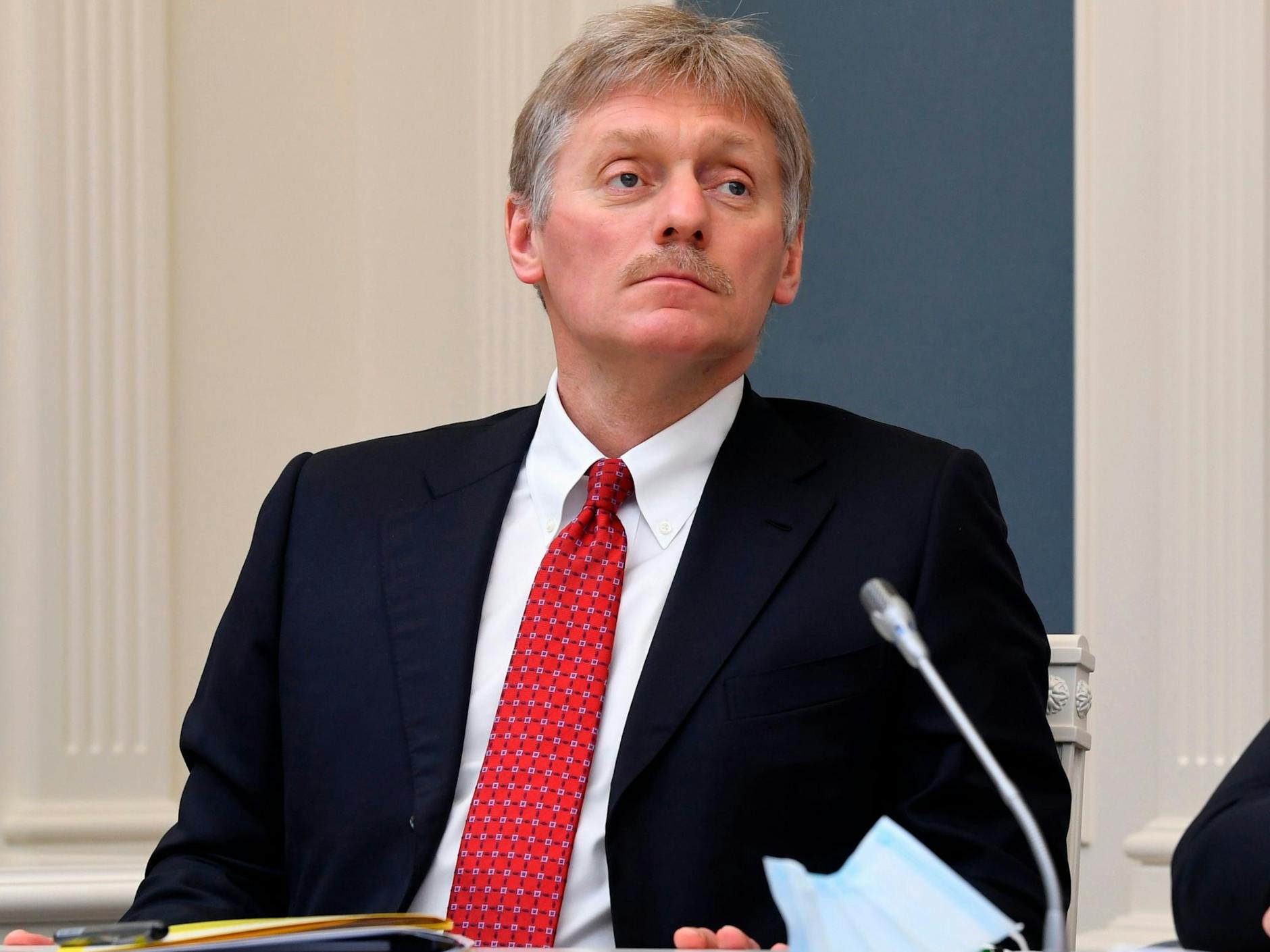 Dmitri Peskow, Sprecher des russischen Präsidenten Putin, sieht einen möglichen Nato-Beitritt Finnlands als „eindeutige“ Bedrohung für Russland.