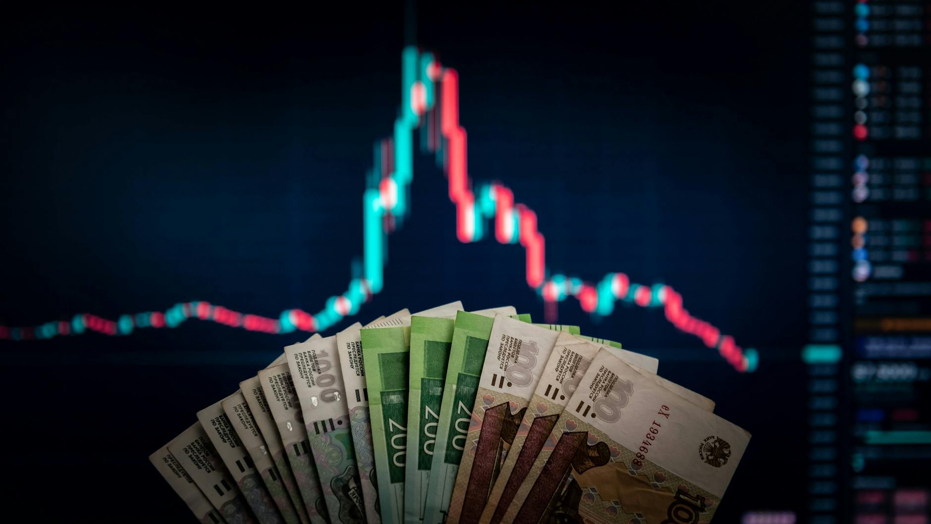 Der Rubel bleibt stabil.