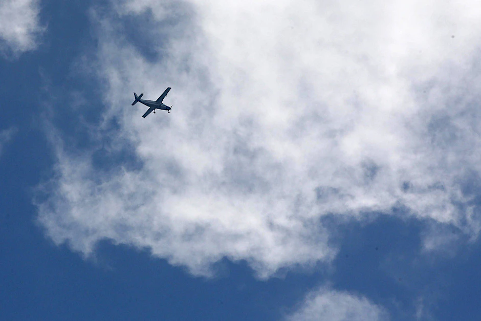Das Flugzeug befand sich auf dem Weg in Richtung Palm Beach, als der Pilot zusammenbrach