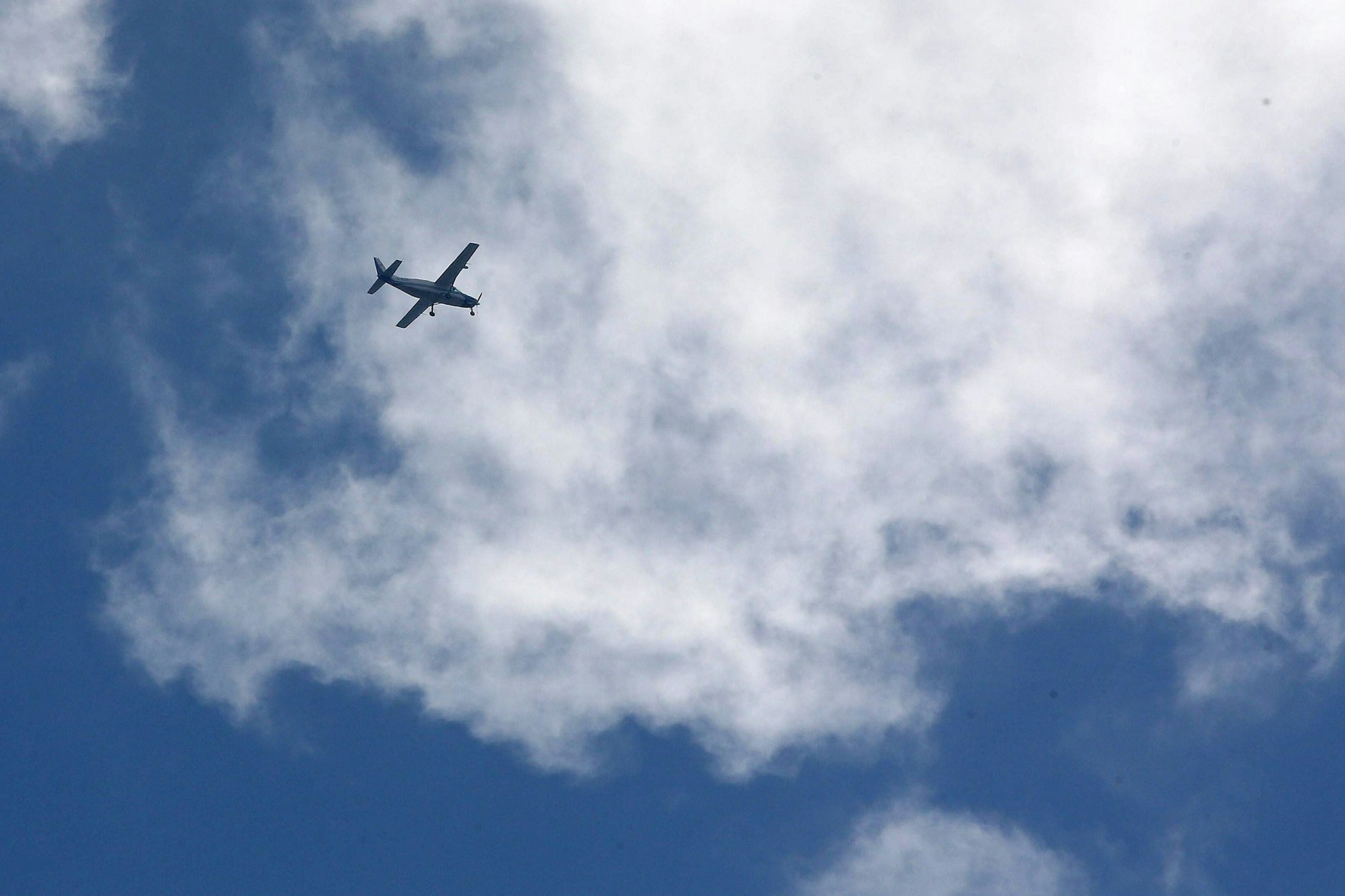 Das Flugzeug befand sich auf dem Weg in Richtung Palm Beach, als der Pilot zusammenbrach