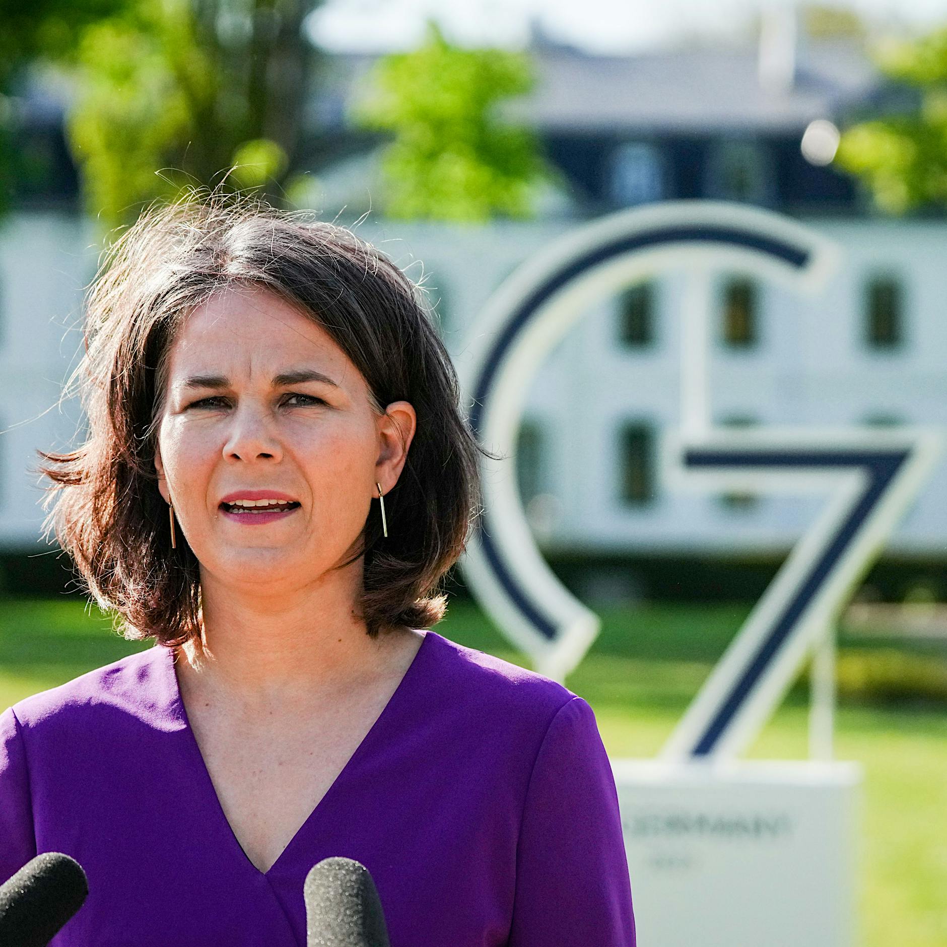 Baerbock: G7 will Blockade ukrainischer Getreideexporte brechen