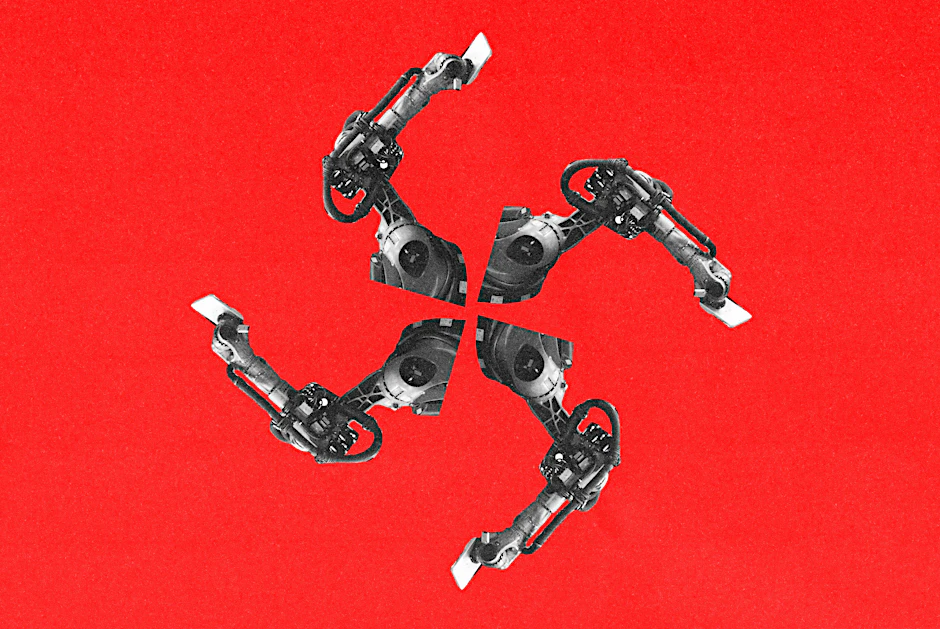 Autofabrik-Teile in Form eines Hakenkreuzes: Die NS-Verstrickung der deutschen Autoindustrie ist bis heute kaum ins öffentliche Bewusstsein vorgedrungen.