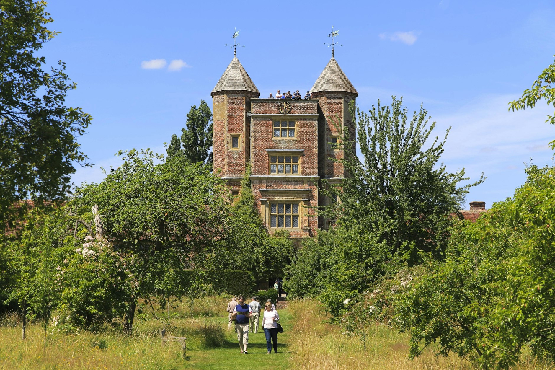 Alles so schön grün hier: Rauner Elstermann schwärmt für den Garten Sissinghurst.