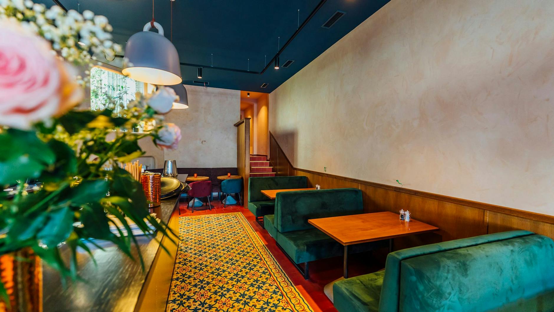 Das Restaurant Tsomi am Kollwitzplatz.