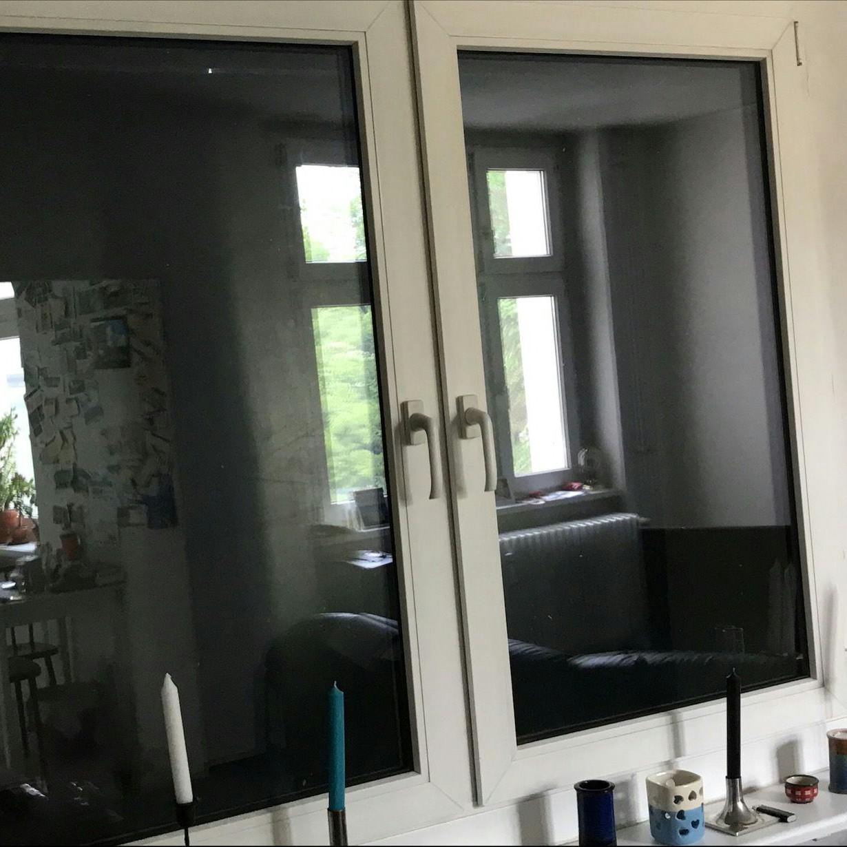 Das Fenster, das nach und nach verschwand.