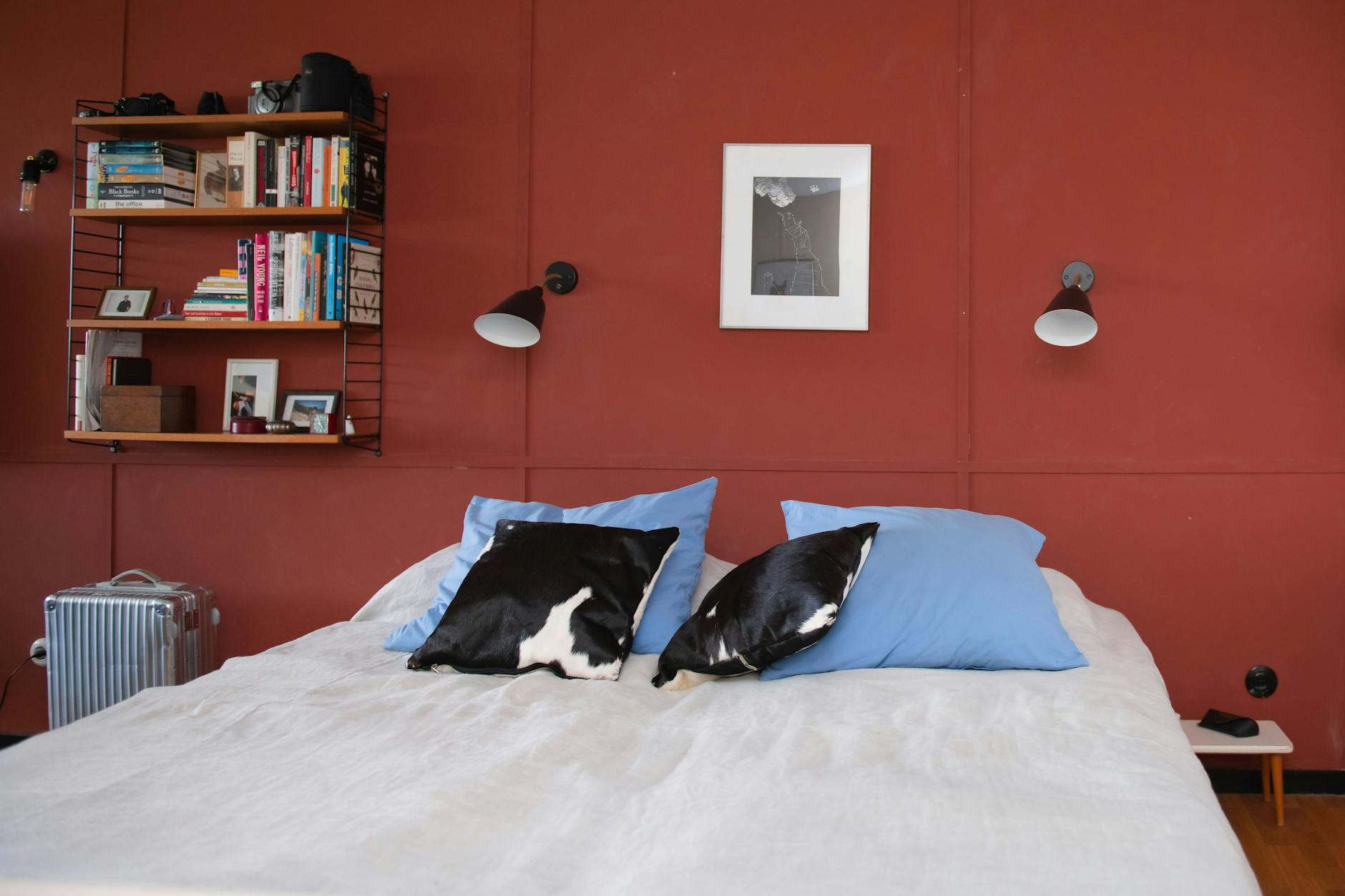 Ein Glücksgriff: Das Bett von Alfred Roth wurde auf dem Schwarzen Brett im Haus angeboten.