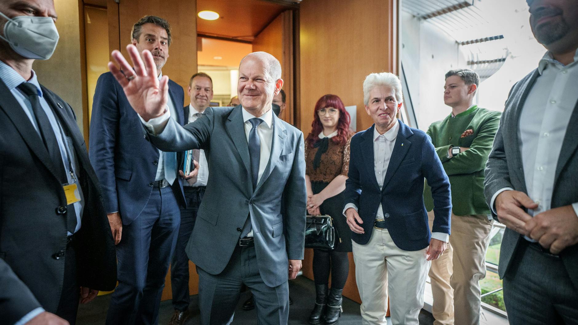 Vor Beginn der nichtöffentlichen Sitzung war die Stimmung noch gut, doch dann ging es bergab es